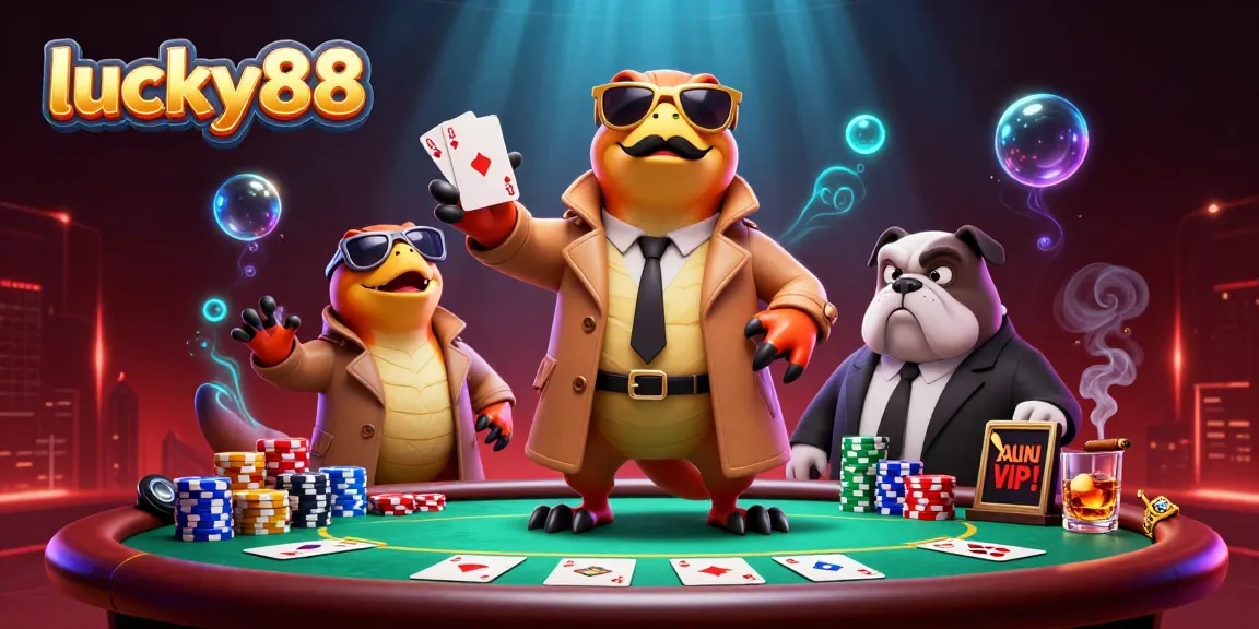 Raptors try to access lucky88 VIP casino lounge, evoking excitement in a gambling adventure.