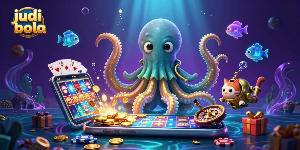 Experience thrilling judi bola action with engaging gaming elements and vibrant characters.