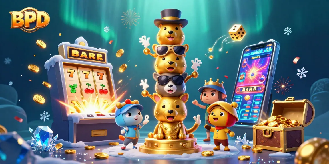 BPD players experience dynamic casino fun with engaging symbols and vibrant slot action.
