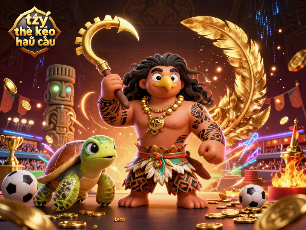 Engage with tỷ lệ kèo nhà cái and experience the thrill of sports betting action in a vibrant 3D scene.
