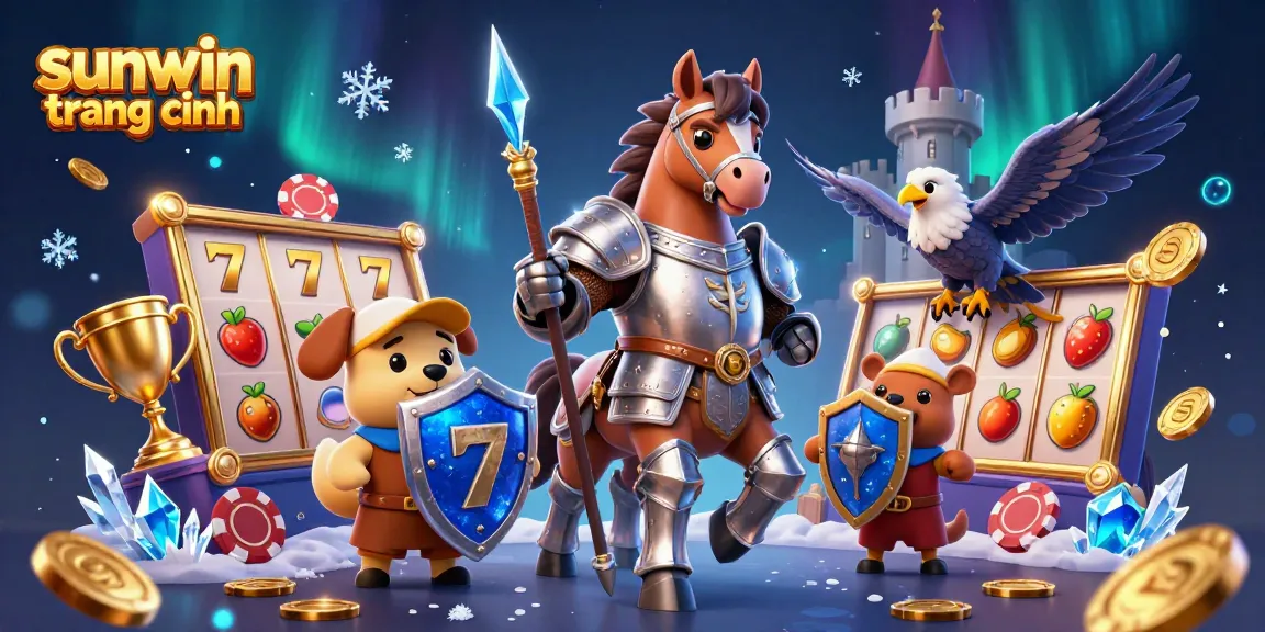 Engage with thrilling gaming action in sunwin trang chính featuring immersive slot reels and casino ambience.