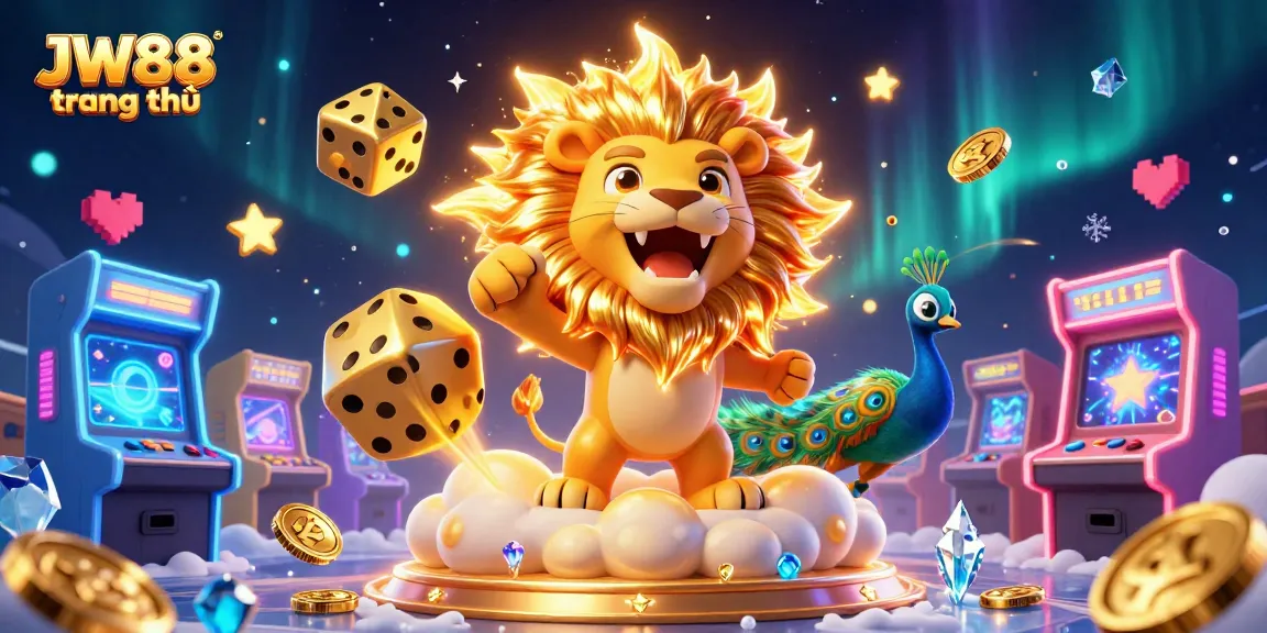 Play exciting games at JW88 trang chủ with thrilling 3D casino elements and vibrant gaming atmosphere